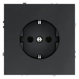 Розетка Voltum S70 VLS040107 (графит)