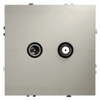 Розетка телевизионная Voltum S70 VLS060403 (кашемир)