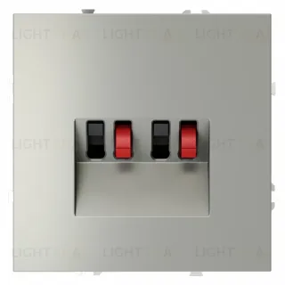 Розетка акустическая Voltum S70 VLS060305 (сталь)