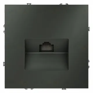 Розетка компьютерная Voltum S70 VLS060106 (титан)