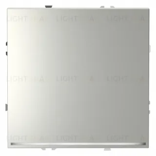 Проходной переключатель одноклавишный с подсветкой Voltum S70 VLS010405 (сталь)