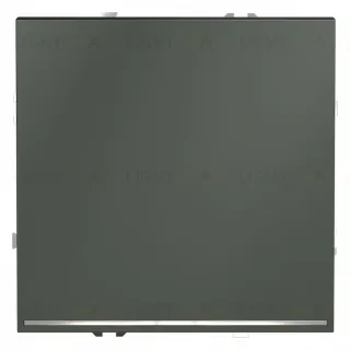 Выключатель одноклавишный с подсветкой Voltum S70 VLS010206 (титан)