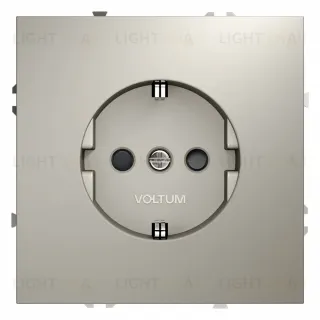 Розетка со шторками Voltum S70 VLS040203 (кашемир)