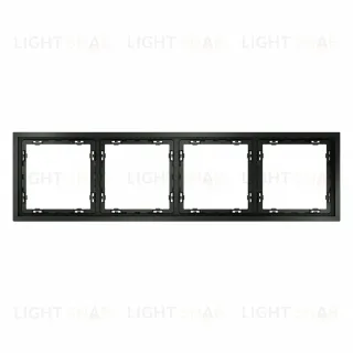 Рамка на 4 поста Voltum S70 VLS100406 (титан)