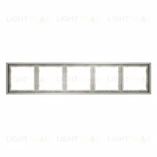 Рамка на 5 постов Voltum S70 VLS100503 (кашемир)