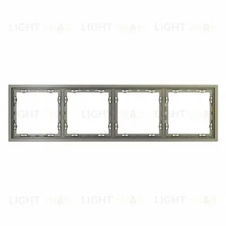 Рамка на 4 поста Voltum S70 VLS100404 (шелк)