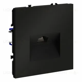 Розетка компьютерная Voltum S70 VLS060108 (черный матовый)