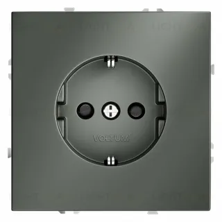 Розетка со шторками Voltum S70 VLS040206 (титан)