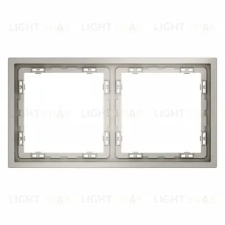 Рамка на 2 поста Voltum S70 VLS100203 (кашемир)
