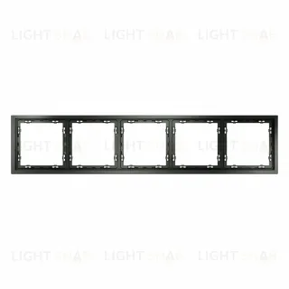 Рамка на 5 постов Voltum S70 VLS100506 (титан)