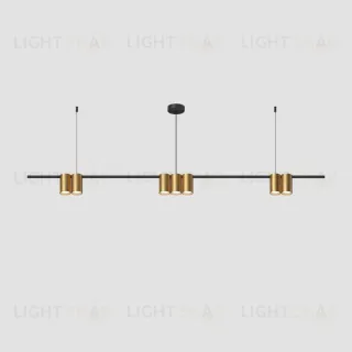 Подвесной светильник Denkirs Orbit DK4063-BK+SG
