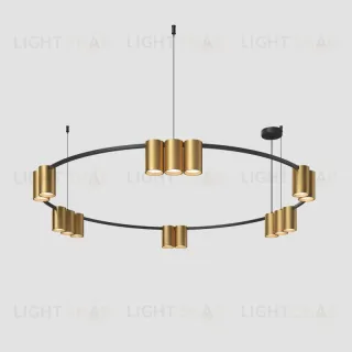 Подвесная люстра Denkirs Orbit DK4067-BK+SG