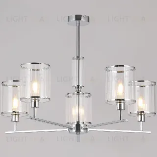Люстра на штанге Illumico IL1183-5C-79 CR KOPNINI
