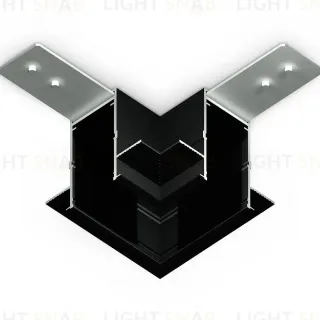 Коннектор угловой Ambrella Light Magnetic 220V GL1040