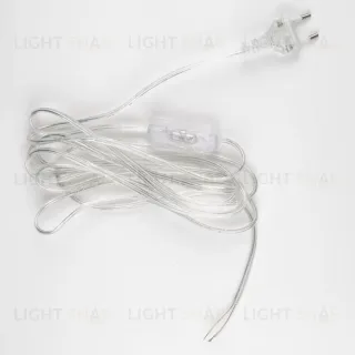 Сетевой шнур Uniel UCX-C12/01A-450 CLEAR UL-00007235