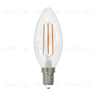 Лампа светодиодная Volpe Optima LED-C35-7W/3000K/E14/CL/SLF UL-00008332