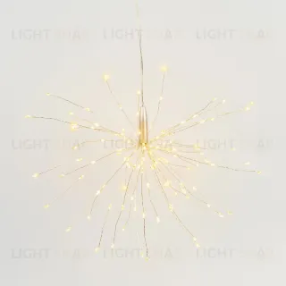 Фигура фейерверк Uniel ULD-H3030-150/DTA/3AA/RC WARM WHITE IP20 FIREWORKS UL-00009940