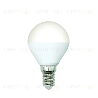 Лампа светодиодная Volpe Optima LED-G45-5W/4000K/E14/FR/SLS UL-00008813