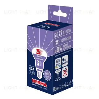 Лампа светодиодная Volpe Norma LED-R39-3W/6500K/E14/FR/NR UL-00010997