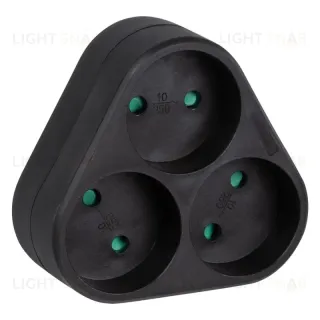 Сетевой разветвитель Uniel S-ES3-16F BLACK UL-00011238