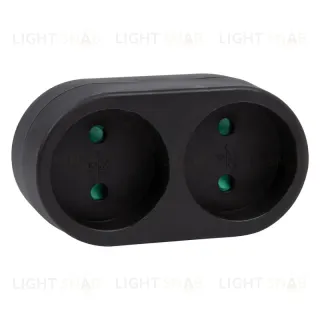 Сетевой разветвитель Uniel S-ES2-16O BLACK UL-00011234