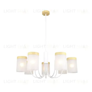 Люстра на штанге Escada Harmony 1172/7P White