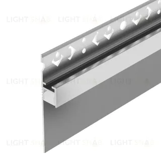 Алюминиевый профиль Arlight ARH-PLINTUS-50-FANTOM-3000 ANOD 052662