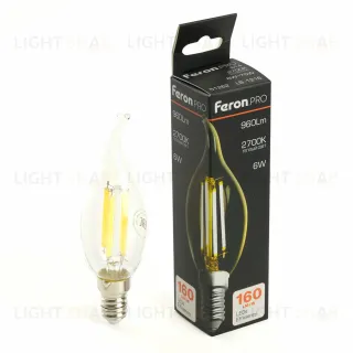 Лампа светодиодная Feron LB-1216 E14 6W 2700K 51262