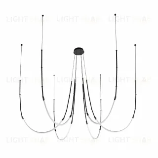 Подвесная люстра Arte Lamp Klimt A2850SP-42BK