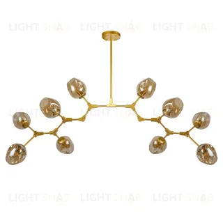 Люстра на штанге AM Group LOFT-10 GL
