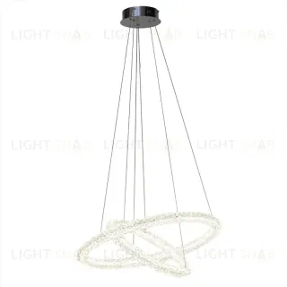 Подвесная люстра AM Group OVALE CH D600+400
