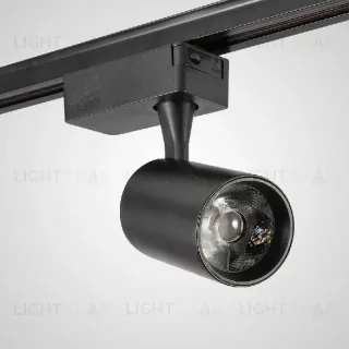 Трековый однофазный светильник AM Group AM227-10W BK 4000K