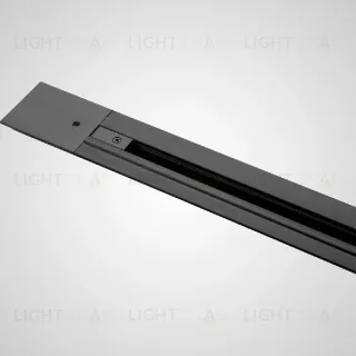 Шинопровод однофазный встраиваемый AM Group AM177V BK 2M
