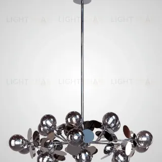 Люстра на штанге AM Group AM392 SP18 CHROM