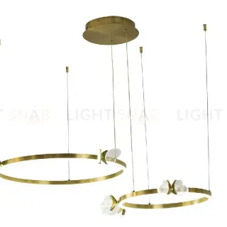 Подвесная люстра AM Group MARIPOSA SPD400+600 POLISHED GOLD