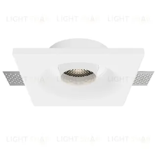 Встраиваемый светильник Maytoni Gyps Modern DL006-GU10-RD-W