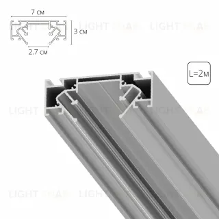 Профиль для монтажа накладного шинопровода Arte Lamp Optima-accessories A722205