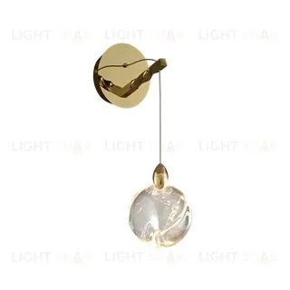 Бра Delight Collection Colvin MT9176-1WB titanium gold