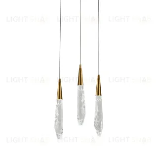 Подвесной светильник Delight Collection OD2438-3 gold/clear