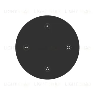 Пульт Arlight SMART-801-22-4G-4SC-SH Black (3V, Magnet, 2.4G) 046481