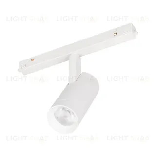 Трековый магнитный светильник Arlight MAG-ORIENT-SPOT-R45-12W Warm3000 (WH, 50 deg, 48V) 053725