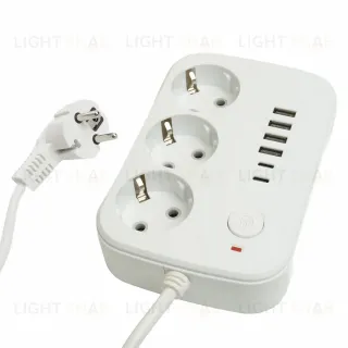Удлинитель Stekker Home plus HM09-36-02 49979