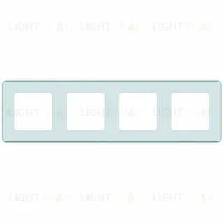 Рамка четырехместная Legrand Inspiria 673965