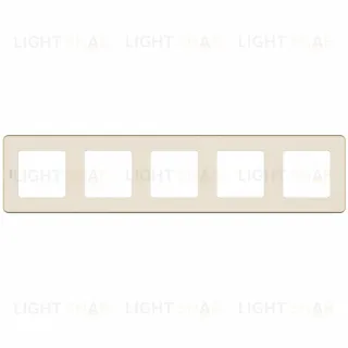 Рамка пятиместная Legrand Inspiria 673971