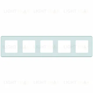 Рамка пятиместная Legrand Inspiria 673975