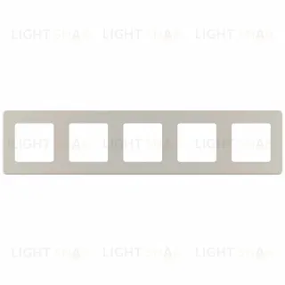 Рамка пятиместная Legrand Inspiria 673978
