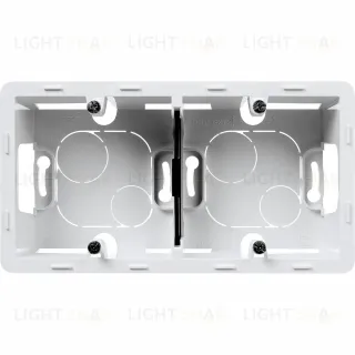 Коробка для накладного монтажа на 2 поста Legrand Inspiria 673990