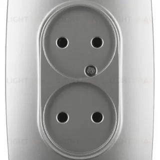 Розетка 2x2P Эра 12-2107-03 Б0031240