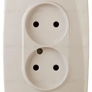 Розетка 2x2P Эра 12-2107-02 Б0031239