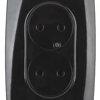 Розетка 2x2P Эра 12-2107-06 Б0031243